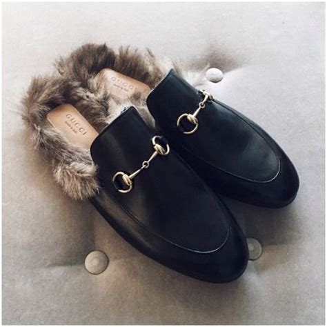 24s gucci platform loafers|Gucci fluffy loafers.